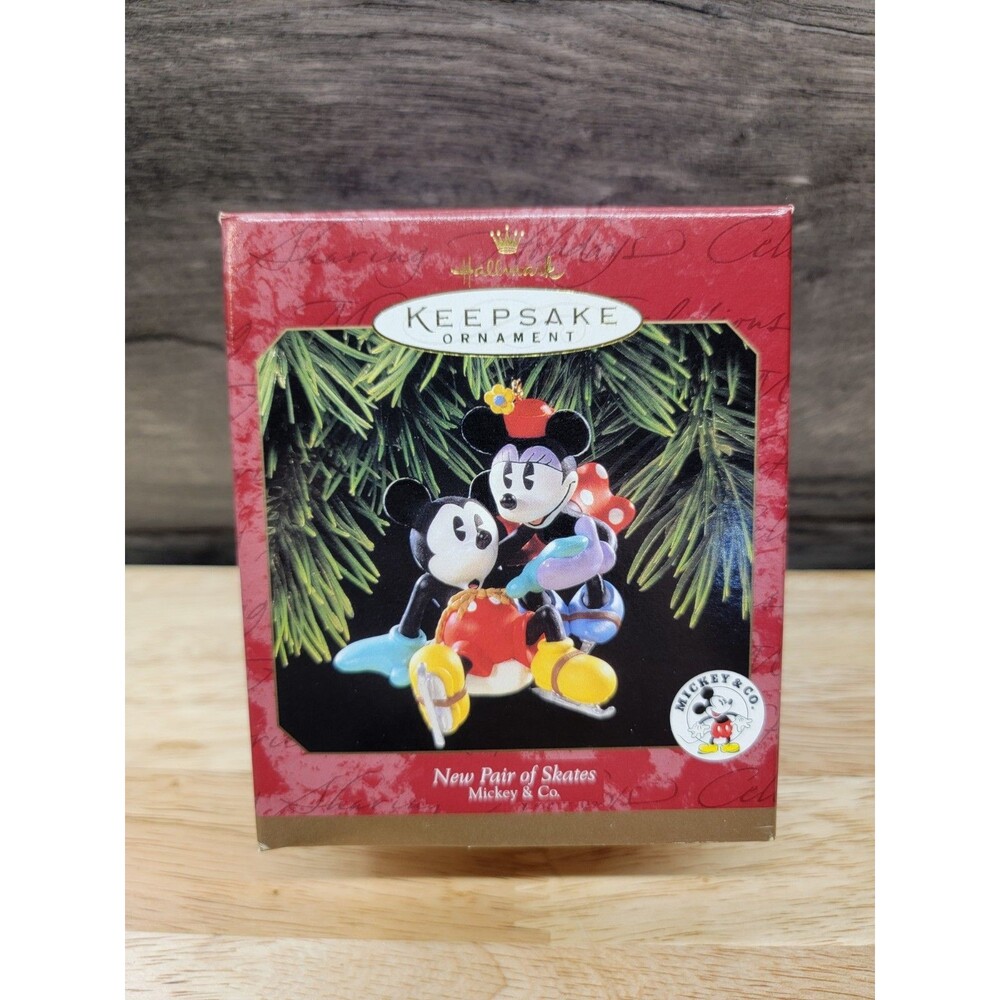 Hallmark Disney Keepsake Christmas Ornament - New Pair of Skates - 1997 Vintage